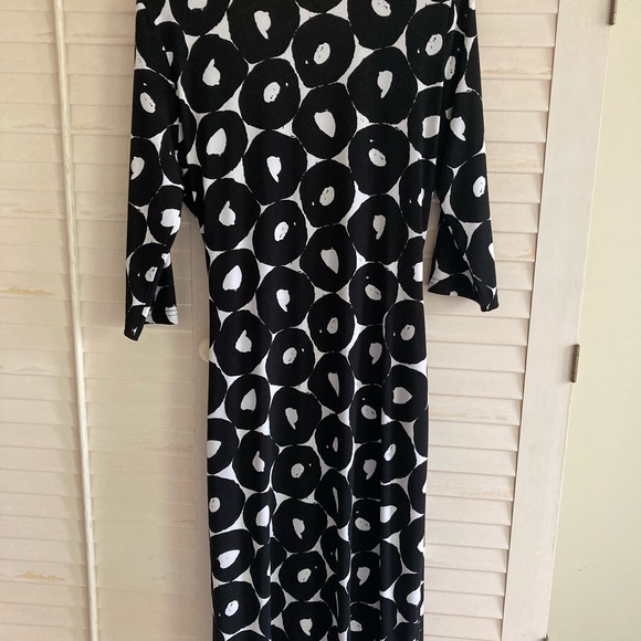 Joseph Ribkoff dress. Black and white - Picture 5 of 5
